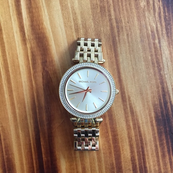 Michael Kors Women\'s Darci Gold Watch